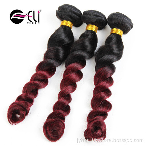 Best sellers double weft cheap indian hair raw unprocessed virgin ombre hair extensions